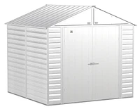 Arrow Select Steel Storage Shed, 8x8, Flute Grey