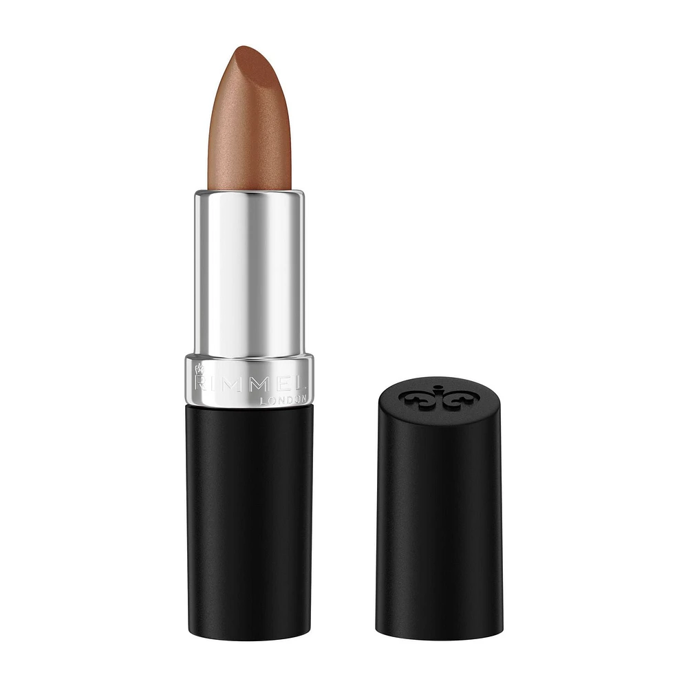 Rimmel Lasting Finish Softglow Lipstick, high colour, smooth creamy texture, up to 8 hours wear, 100% Cruelty-Free, Soft glow that lasts