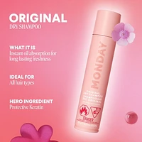 Shampooing Sec ORIGINAL de MONDAY Haircare - 200ml Avec Kératine