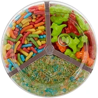 Wilton 3-Cell Dinosaur-Shaped Sprinkles Mix, 7.93 oz.