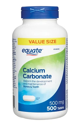 Equate Calcium Carbonate 500 mg