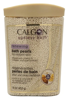 Calgon Ageless Bath Renewing Bath Pearls for Radiant Skin, 453 g