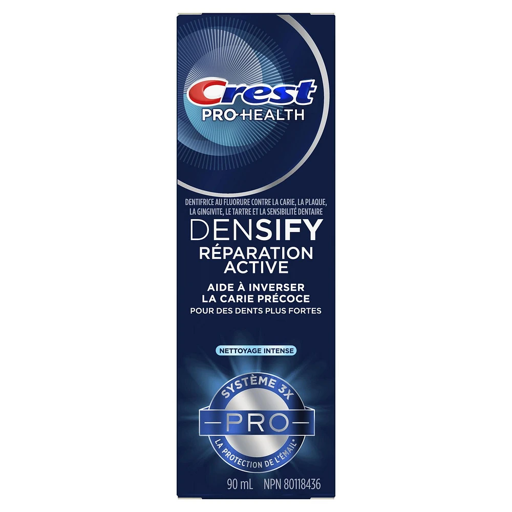 Crest Pro-Health Densify PRO Toothpaste, Intensive Clean, 90 mL