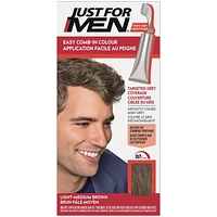 Application facile au peigne Just For Men pâle moyen A-30 1 pièce