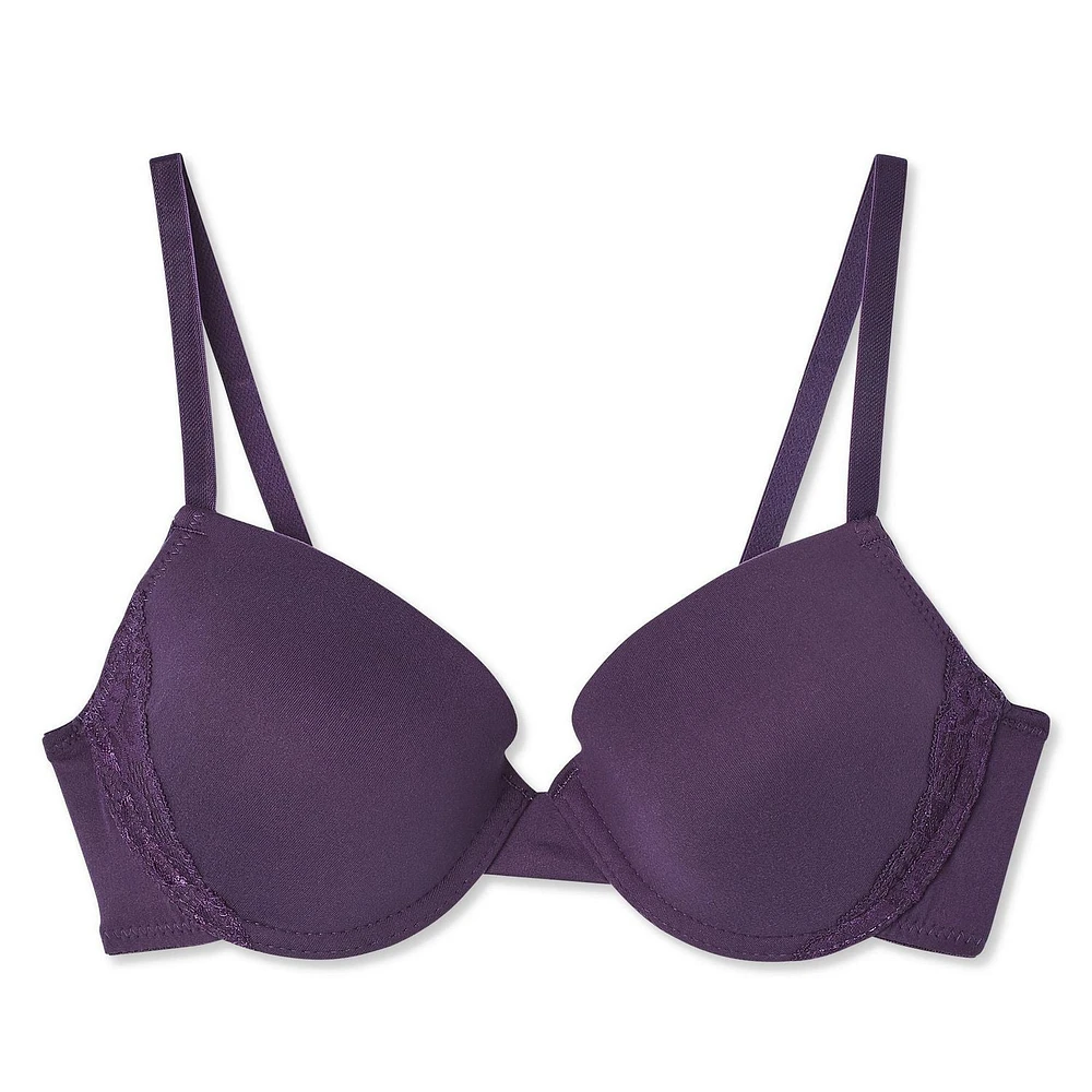 George Women's Super Soft Push-Up Lace Bra