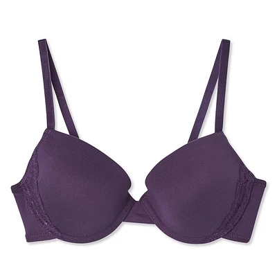 George Women's Super Soft Push-Up Lace Bra