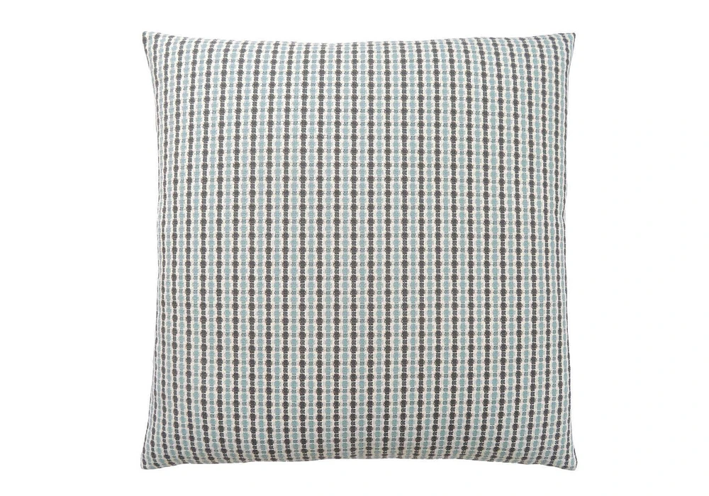 Monarch Specialties Pillows, 18 X 18 Square, Insert Included, Decorative Throw, Accent, Sofa, Couch, Bedroom, Polyester, Hypoallergenic, Blue, Grey, Modern