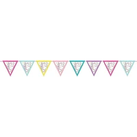 Way To Celebrate Glitter Confetti Banner, 1 Banner