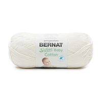 Bernat® Softee® Baby Cotton™ Yarn, Cotton-Acrylic #3 DK, 4.25oz/120g