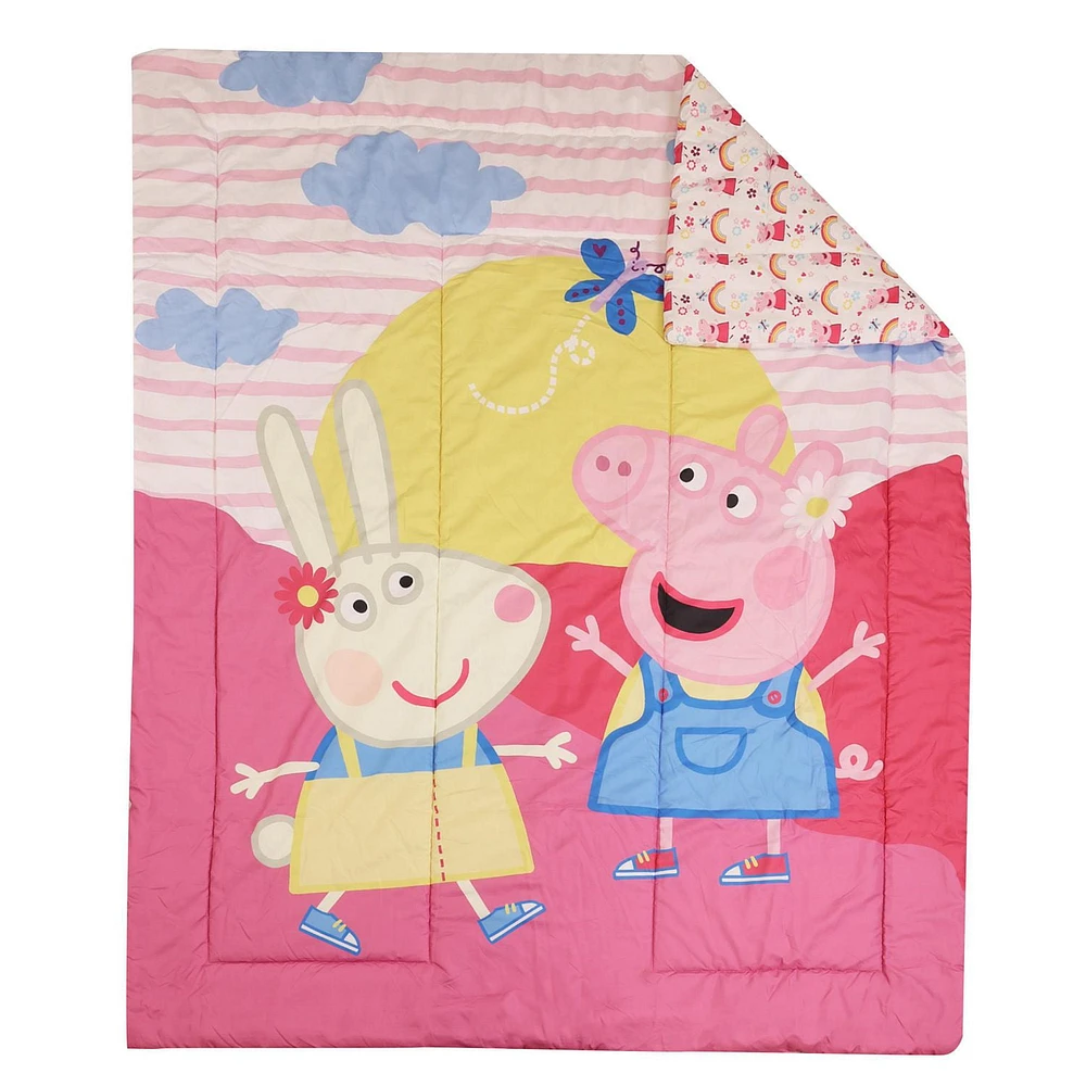 Peppa Pig 4-Piece Twin Bedding Set