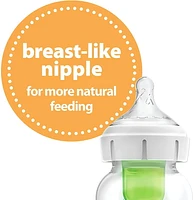 Dr. Brown's Natural Flow® Options+™ Wide-Neck Bottle Nipple, Level 4, 9m+, 6 Pack