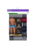 Fruit of the Loom Men's Fashion Briefs, 6-Pack, Sizes: S - XL