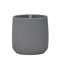 hometrends Grey Sandstone Toothbrush Holder, 1 sandstone resin toothbrush holder for bathroom use, Sandstone toothbrush holder