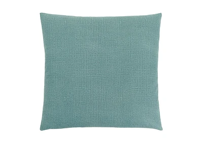 Monarch Specialties Pillows, 18 X 18 Square, Insert Included, Decorative Throw, Accent, Sofa, Couch, Bedroom, Polyester, Hypoallergenic, Blue, Modern