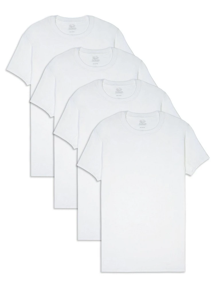 T-Shirt blanc Coolzone de Fruit of the Loom, pq. de 4 Taille S - XL