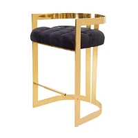 Canadian Lynda Pub Chair Black Gold