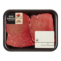 Inside Round Beef Steak, Your Fresh Market, 2 steaks, AAA Angus Beef, 0.35 - 0.57 kg