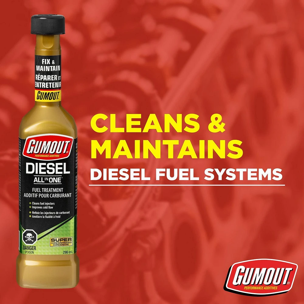 Gumout Diesel All‐In‐One Fuel Treatment, 296mL