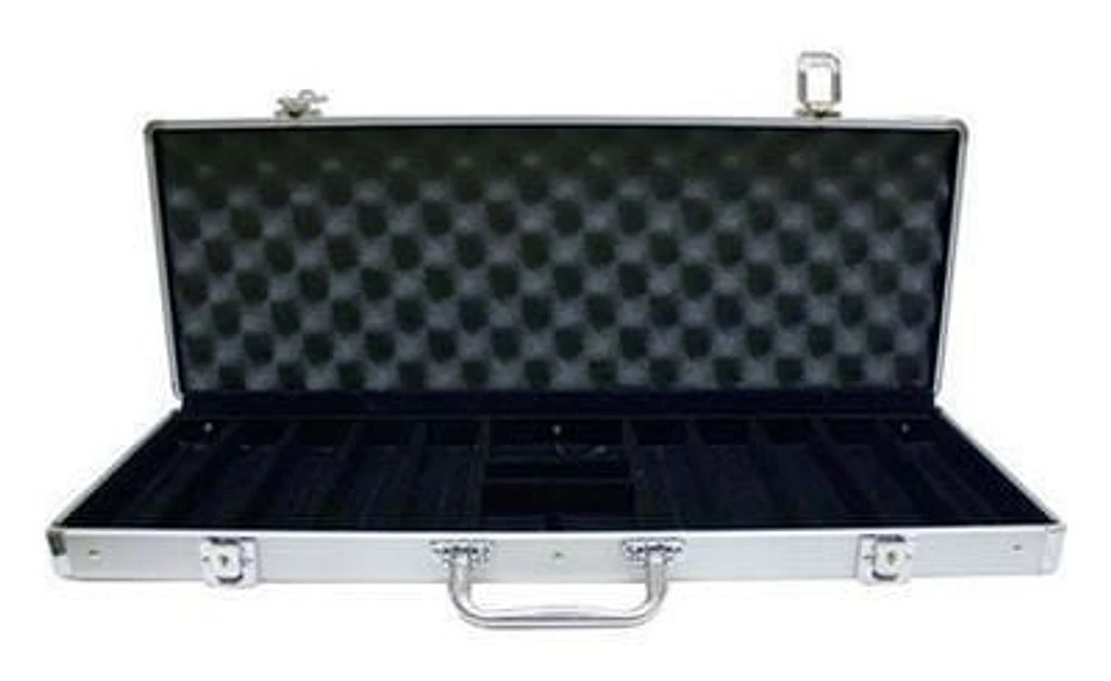 Carrying case for Texas poker chips Texas hold'em poker chip case Up to 500 poker chips