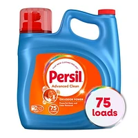 Persil Advanced Clean Oxi+Odor Power Liquid Laundry Detergent, 4.43L, 75 Loads, 4.43L, 75 loads