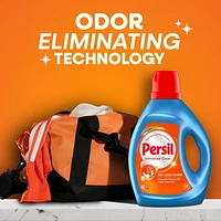 Persil Advanced Clean Oxi+Odor Power Liquid Laundry Detergent, 4.43L, 75 Loads, 4.43L, 75 loads