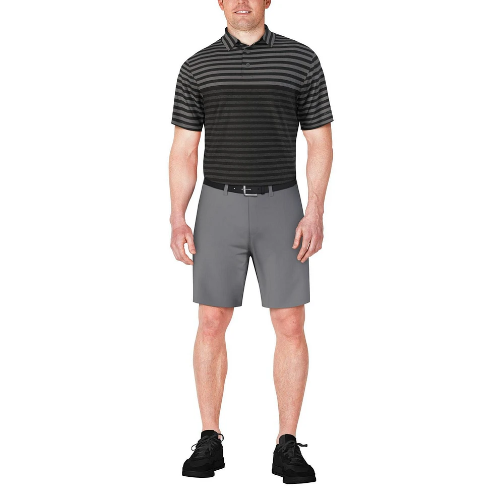 Ben Hogan Polo de golf à manches courtes à rayures bicolores pour hommes Polo de Golf Ben Hogan Pour Homme