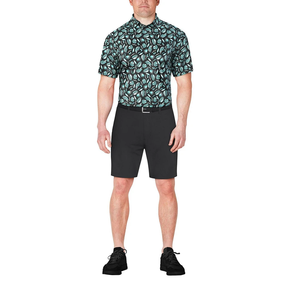 Ben Hogan Polo de Golf à manches courtes imprimé feuillage peint Pour hommes Homme
