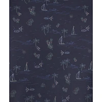 Ben Hogan Polo de golf à manches courtes pour homme avec imprimé Tropical Get Away