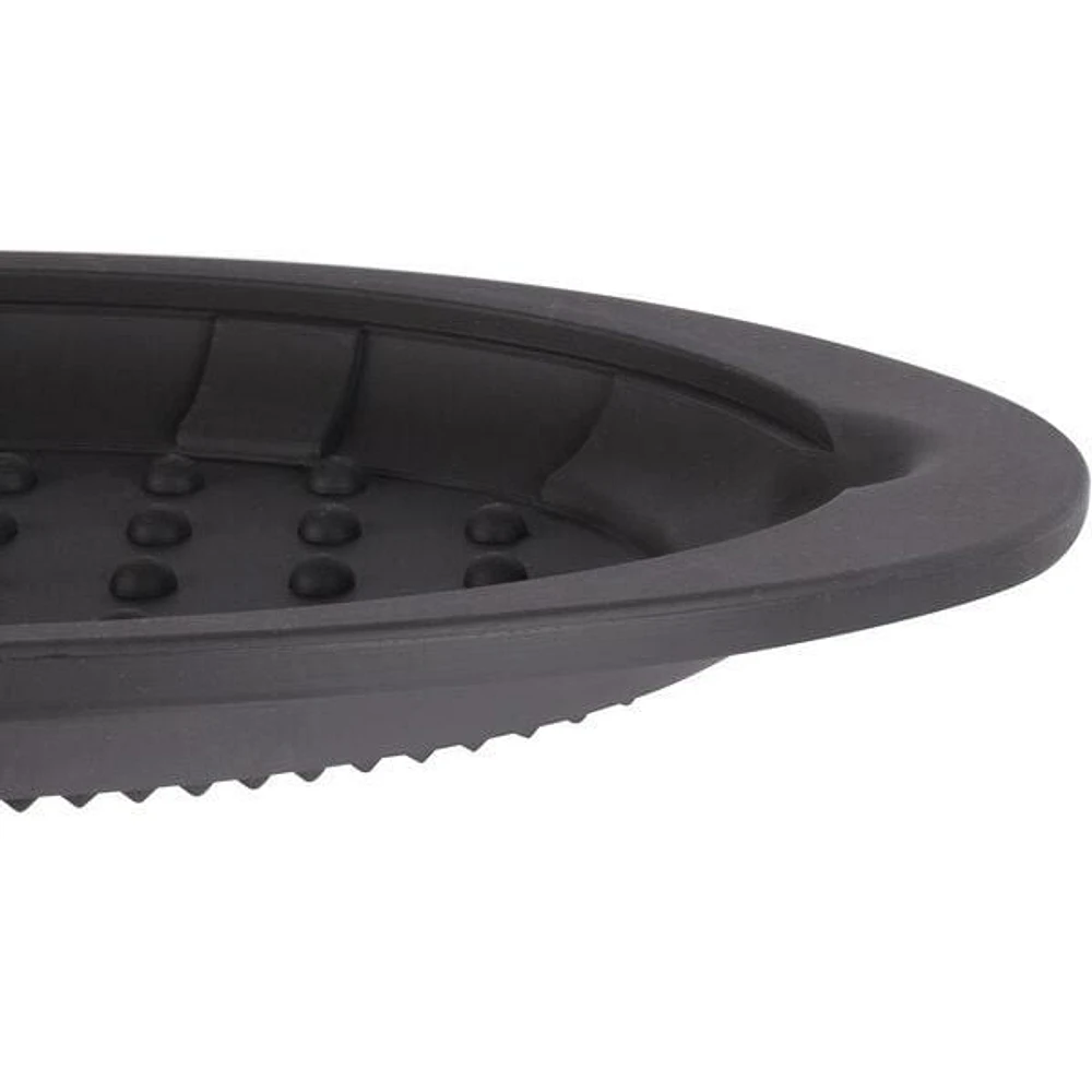 Lodge 10 Inch Oval Black Silicone Underliner