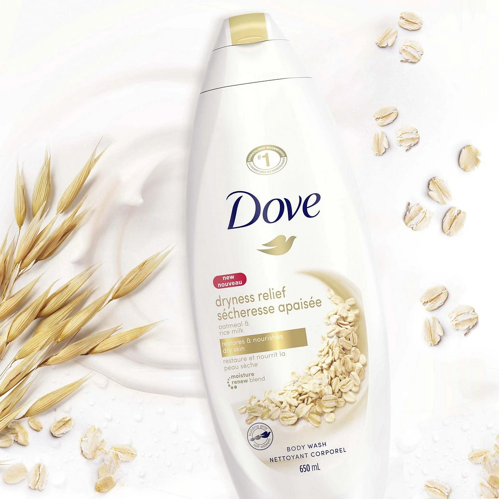 Dove Oatmeal & Rice Milk Body Wash