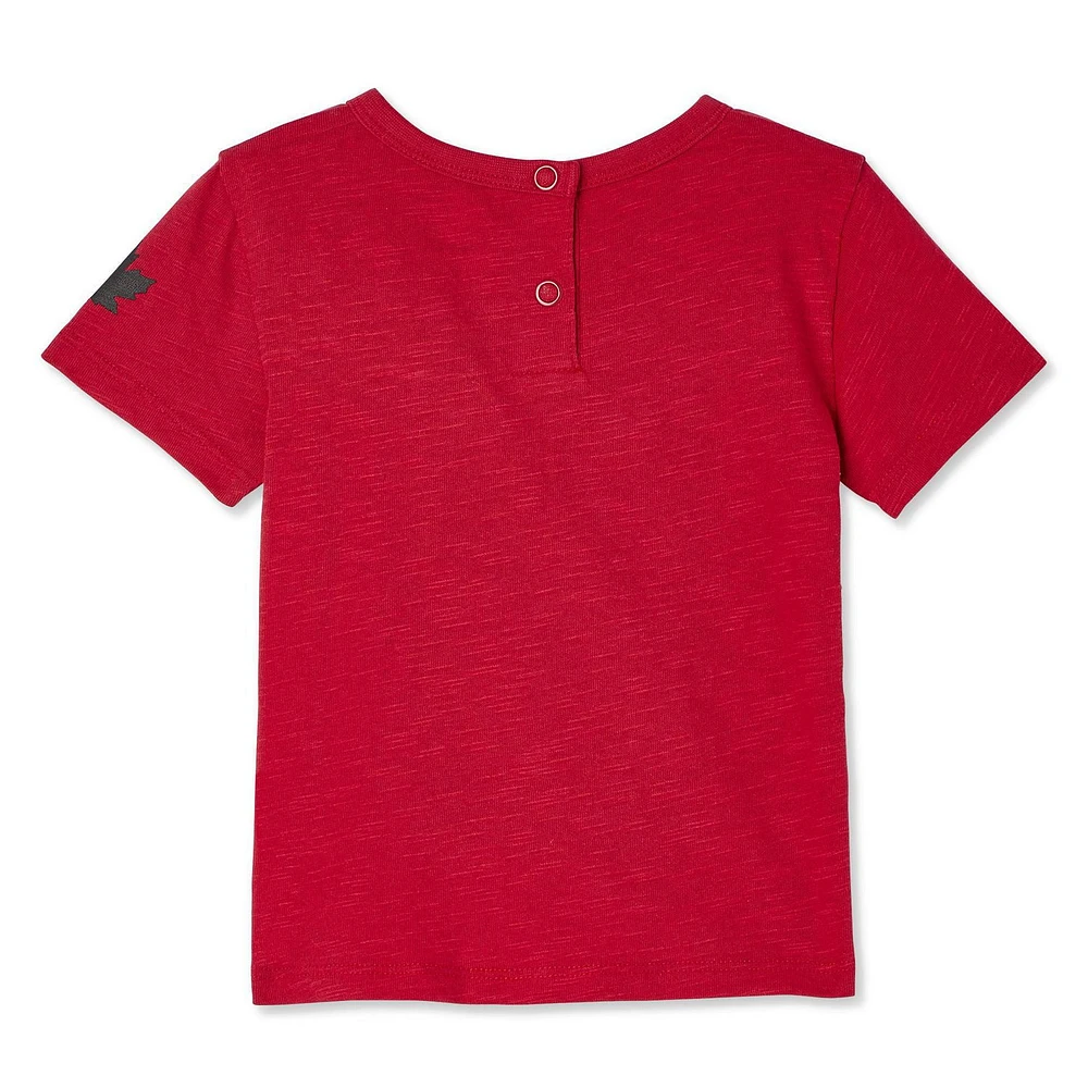 T-shirt avec logo Canadiana unisexe pour tout-petits