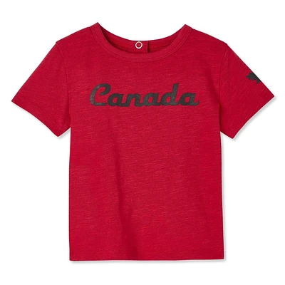 T-shirt avec logo Canadiana unisexe pour tout-petits