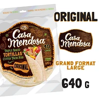 Casa Mendosa Original 10" Large Tortillas, 10 ct, 640 g