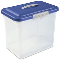 Sterilite Showoffs Large Storage Container Blue, Each