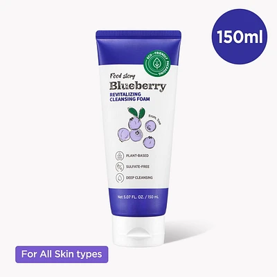 Food Story Mousse Nettoyante Revitalisante Myrtille