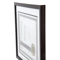 Truu Design 12-Piece Modern Gallery Certificate Document Frame Set