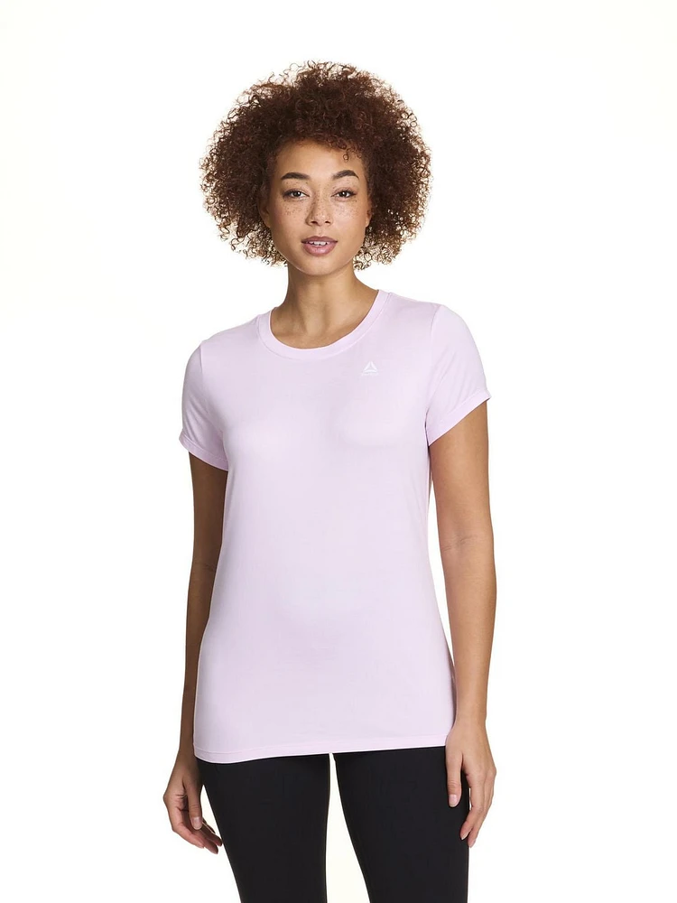 Reebok Legacy Performance T-shirt à manches courtes pour femmes Tailles XS-2XL