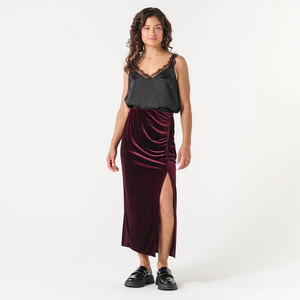 DV VELVET SKIRT