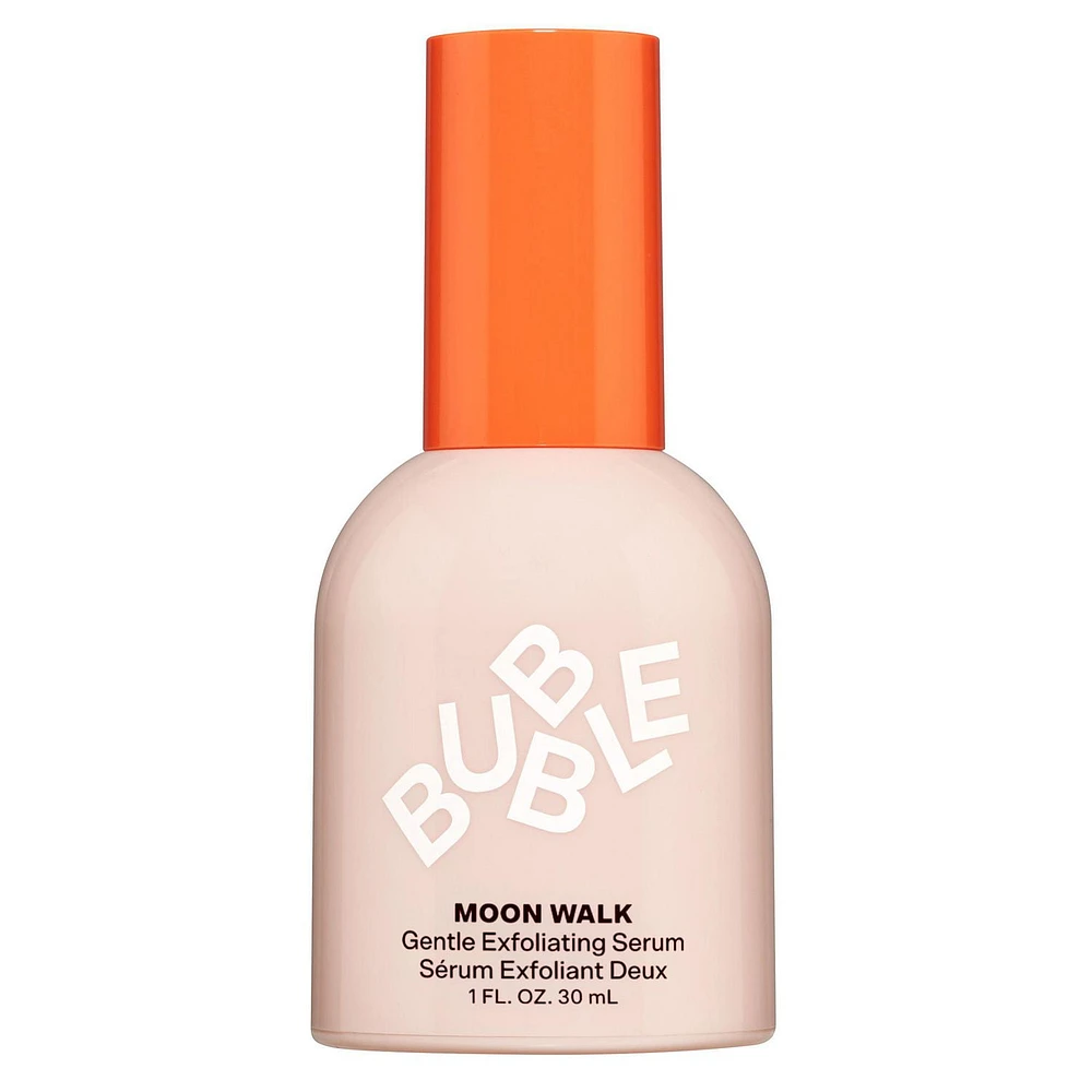 Bubble Skincare Moon Walk Gentle Exfoliating Serum, 1 FL OZ / 30ml, Moon Walk Gentle Exfoliating Serum
