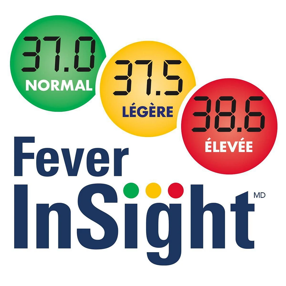 Thermomètre SpeedRead V912CA Vicks à fonction Fever Insight Precision professionnelle