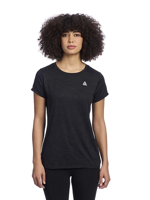Reebok Women's Legacy Performance Short-Sleeve T-Shirt, Sizes XS-2XL