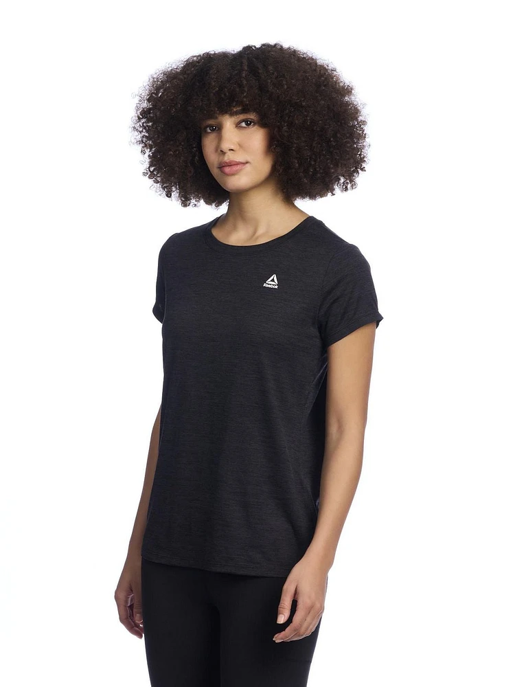 Reebok Women's Legacy Performance Short-Sleeve T-Shirt, Sizes XS-2XL