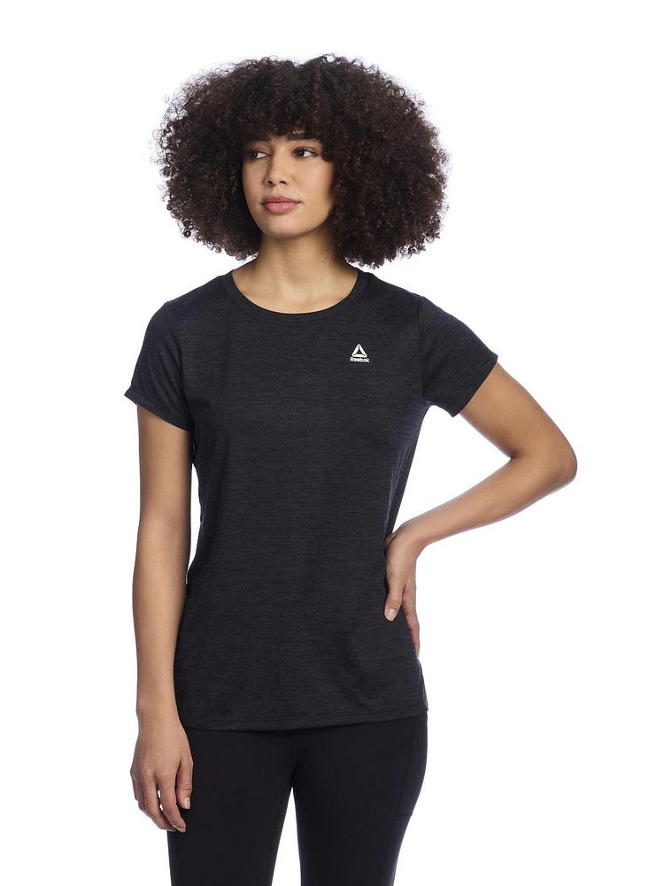 Reebok Women's Legacy Performance Short-Sleeve T-Shirt, Sizes XS-2XL