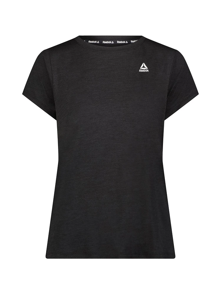 Reebok Women's Legacy Performance Short-Sleeve T-Shirt, Sizes XS-2XL