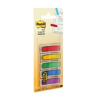 Post-it® Arrow Flags, assorted primary colours, 1/2 in x 1.7 in (1.3 cm x 4.3 cm), Post-it® Arrow Flags 684-ARR1