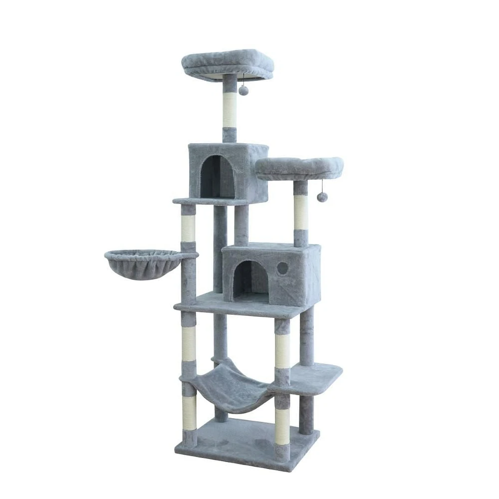 Home4Cat 7-level Cat Tree with Sisal Scratchers