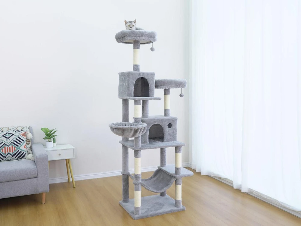 Home4Cat 7-level Cat Tree with Sisal Scratchers