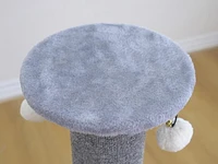 Home4Cat Sisal Scratching Post with Toys
