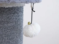 Home4Cat Sisal Scratching Post with Toys