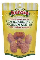 AURORA Peeled Ready to Eat Roasted Chestnuts